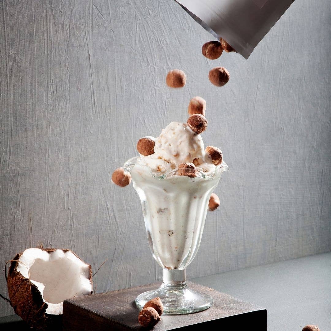 Gefriergetrocknete Eiskremkugeln Kokostraum 45g