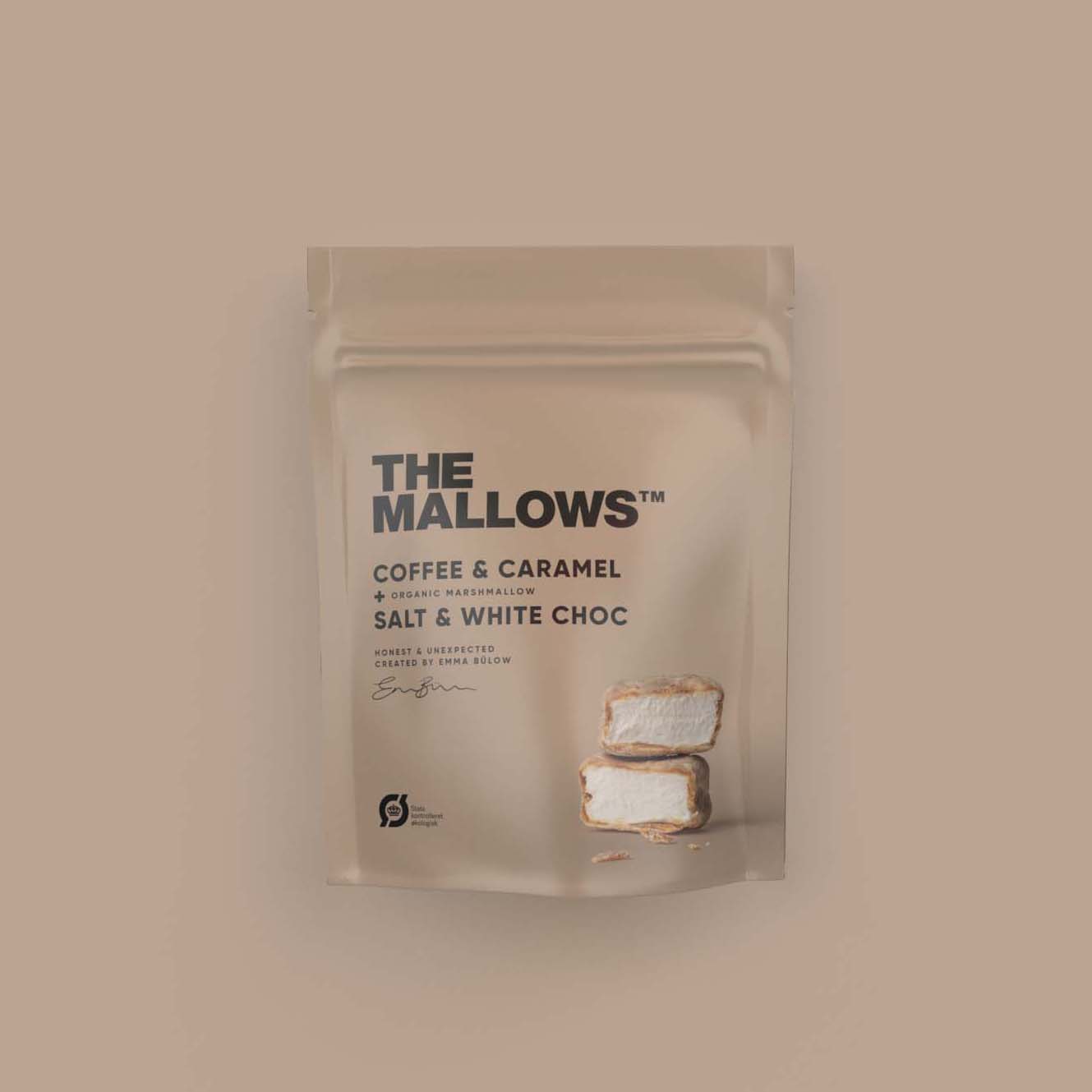 THE MALLOWS COFFEE & CARAMEL + SALT & WHITE CHOC 90g