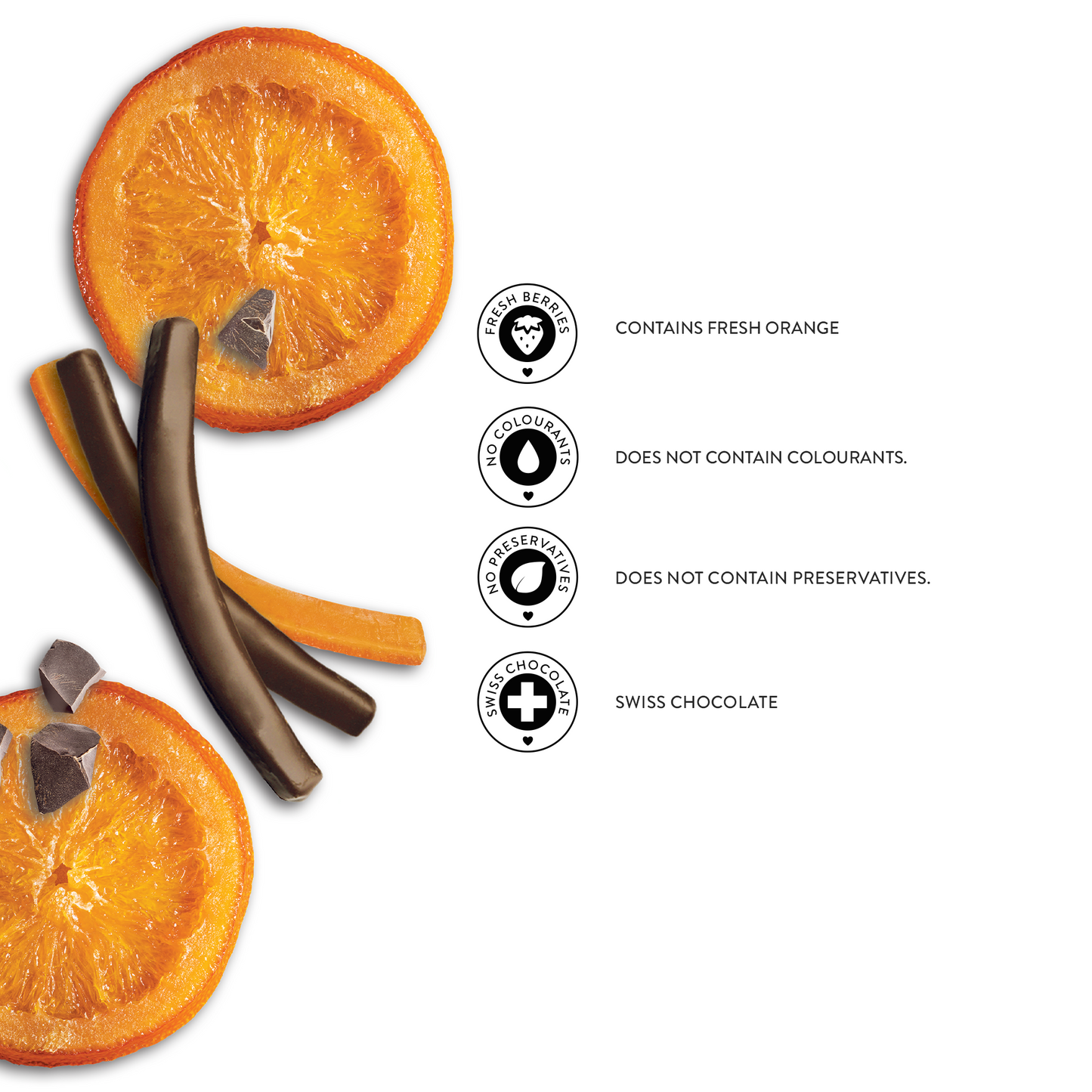 Dark Chocolate Orange Stick,80g