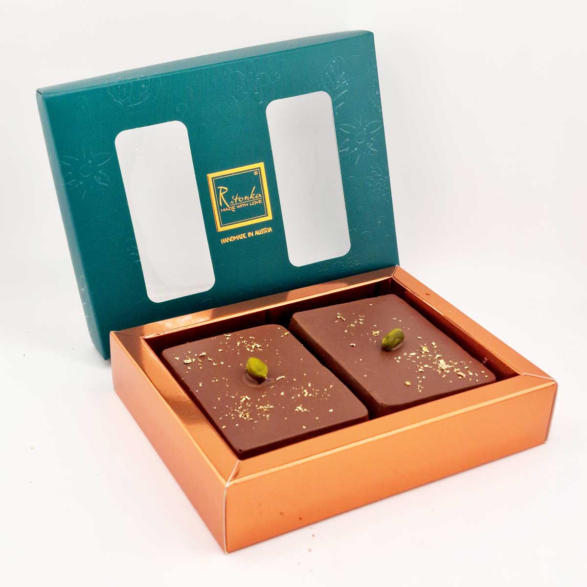 Knafeh Chocolate, PISTACCHIO Creme, Gold (Dubai Schokolade) 200g