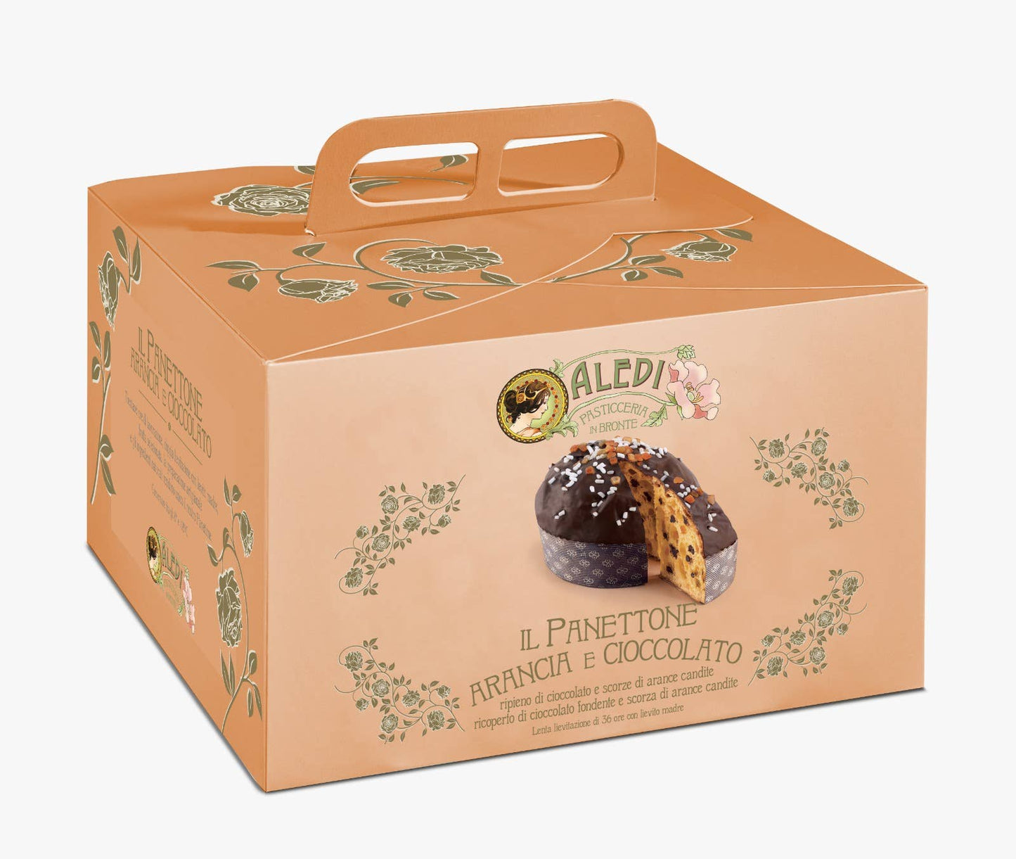 Aledi Bronte Panettone Arancia e Cioccolata 1 kg
