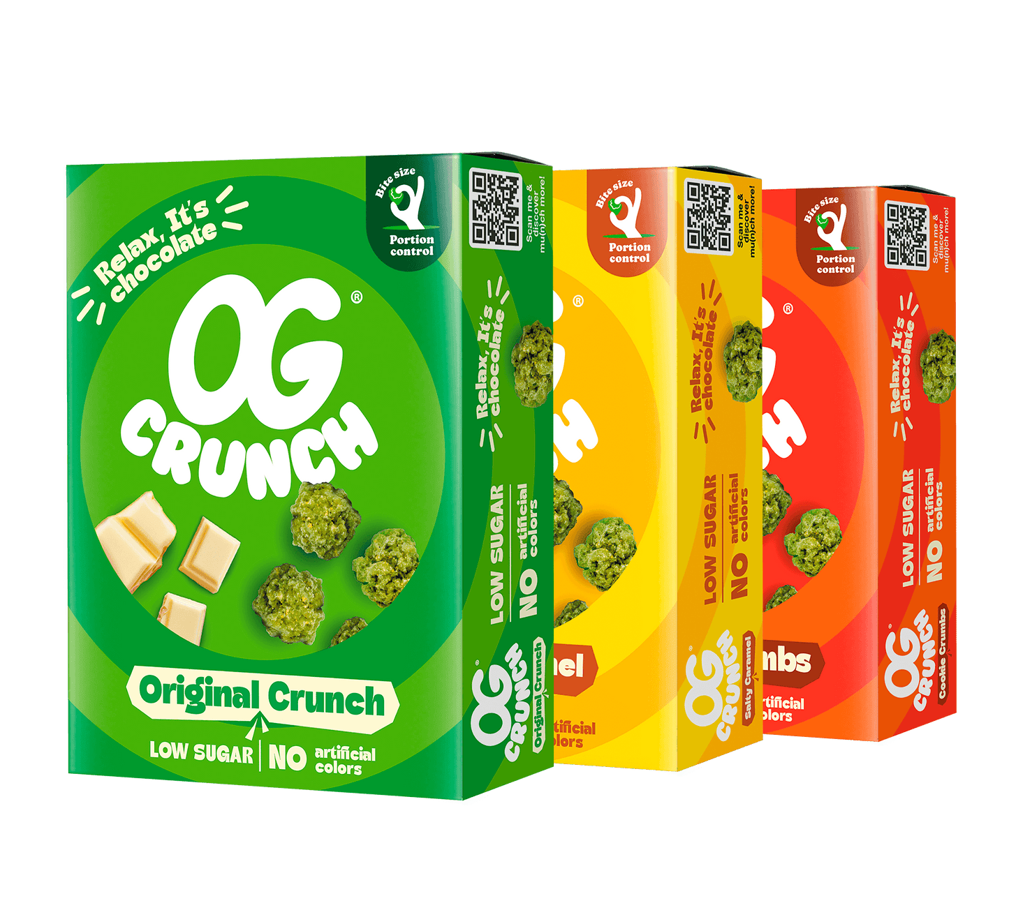 OG-CRUNCH Crunchy Mix 3x40g