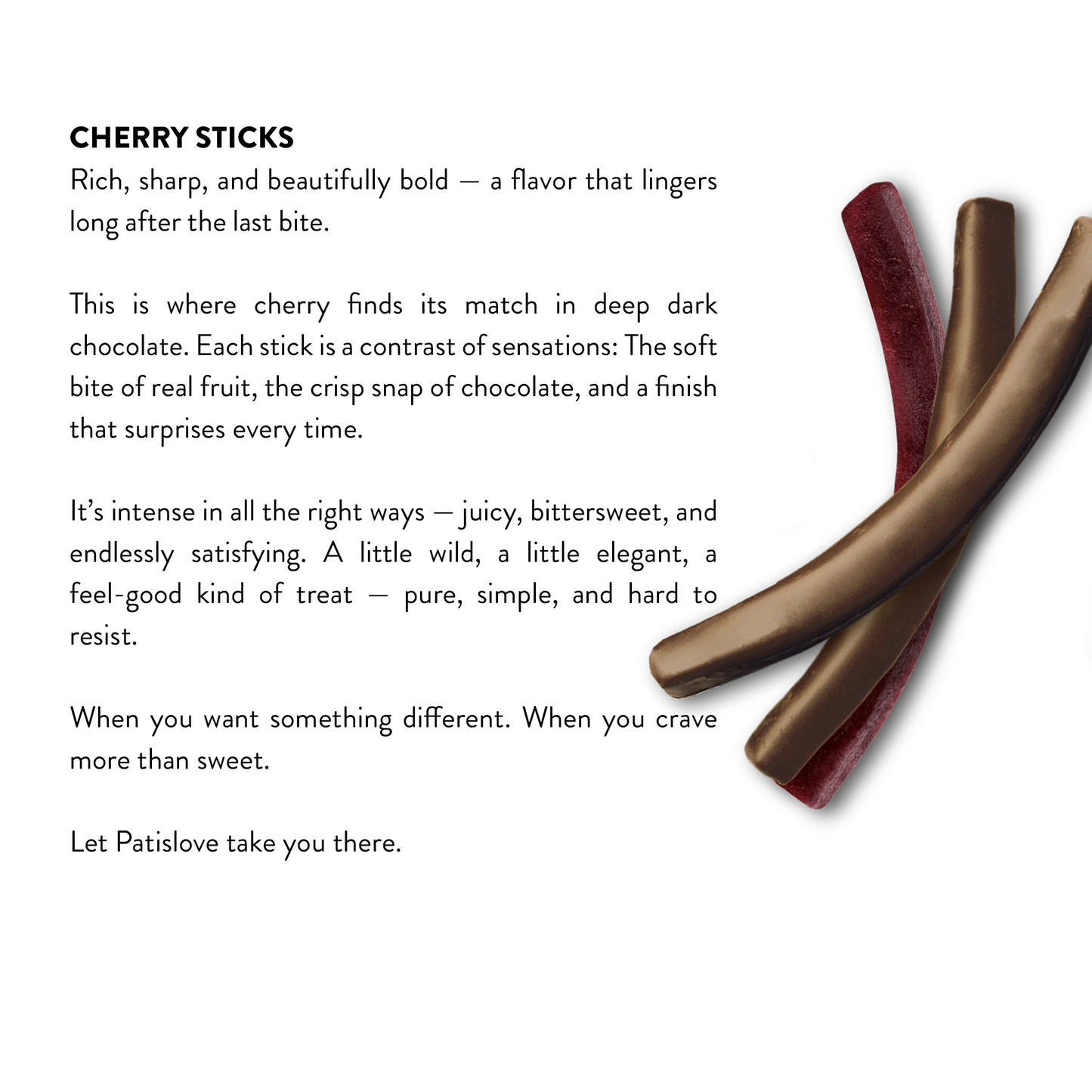 Dark Chocolate Cherry Stick,80g