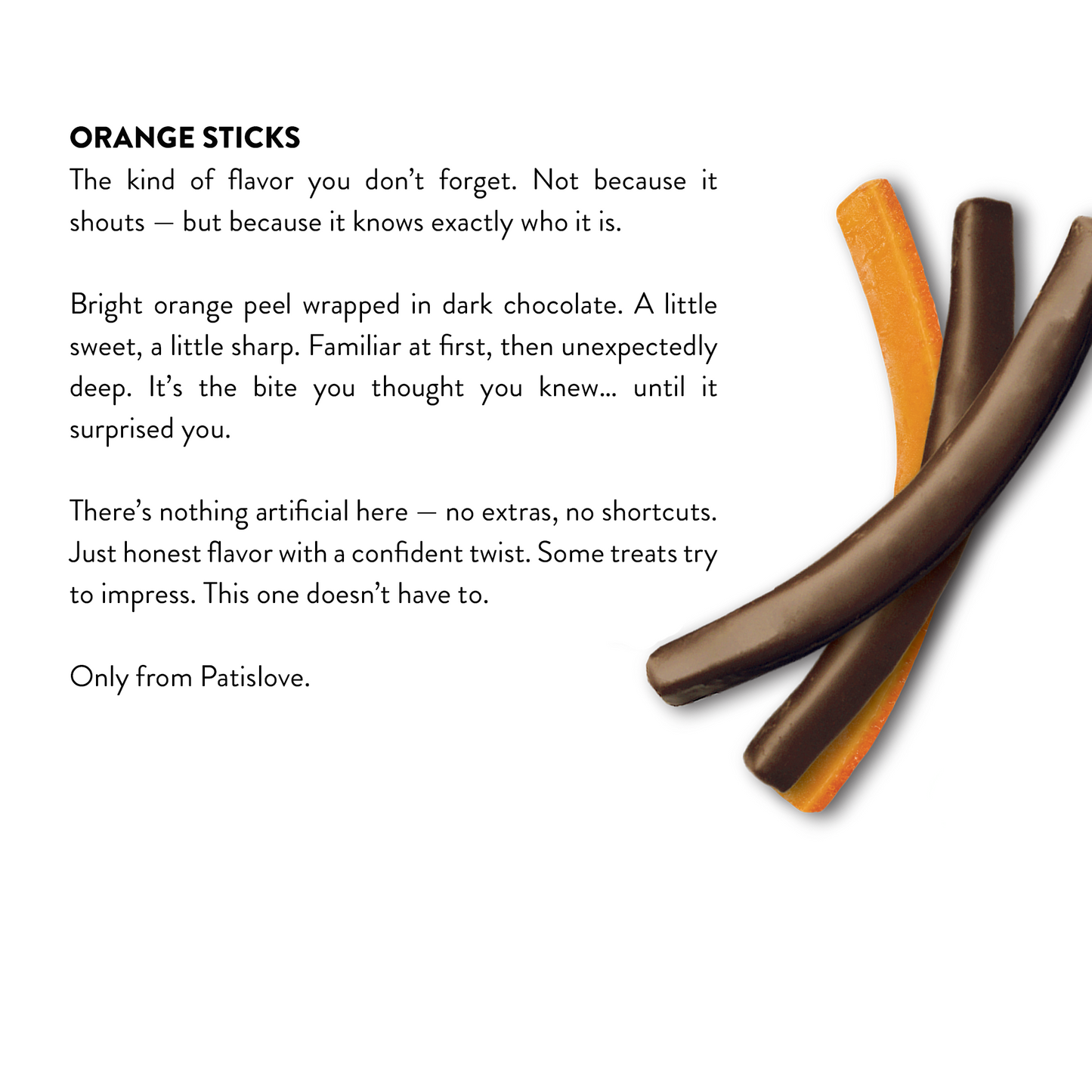 Dark Chocolate Orange Stick,80g